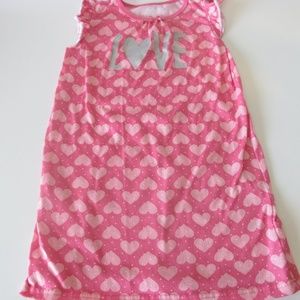 Carter's Girl's Night Gown Pajama Size 5T GUC